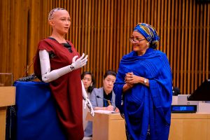Sophia Robot Speaks At The United Nations.