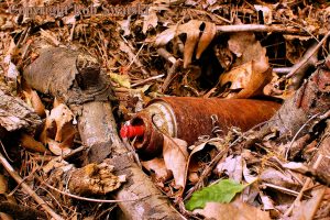 Rusted Old Aerosol Can by Rob Swatski